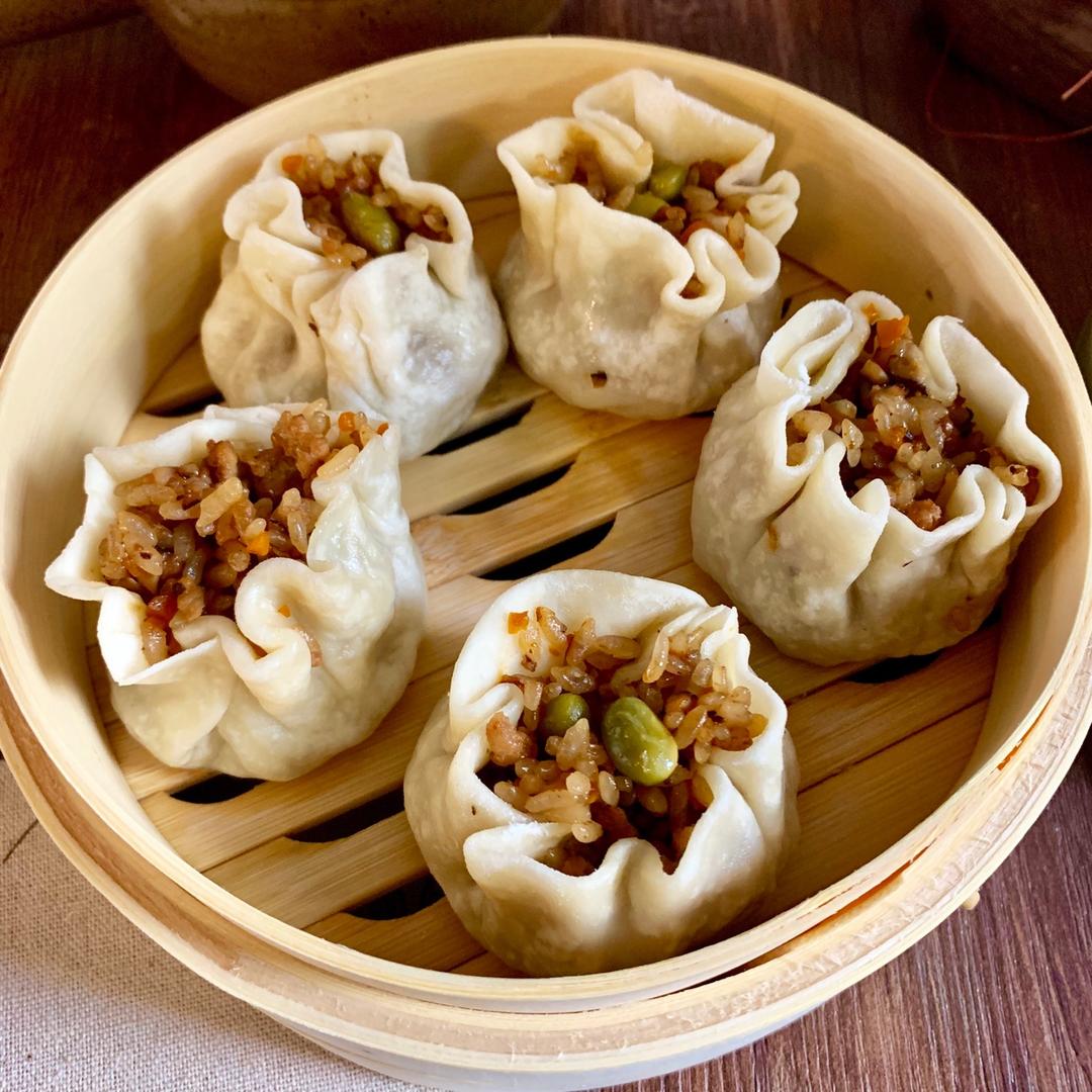 咸香糯米烧麦【糯米饭】