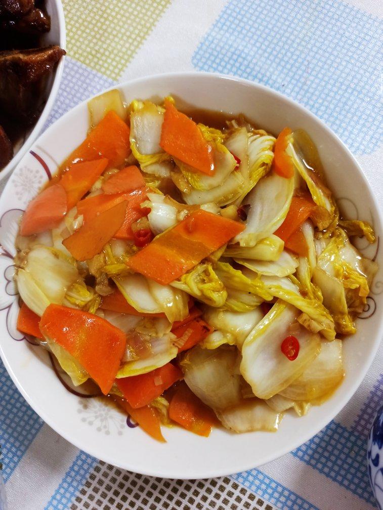 炒娃娃菜