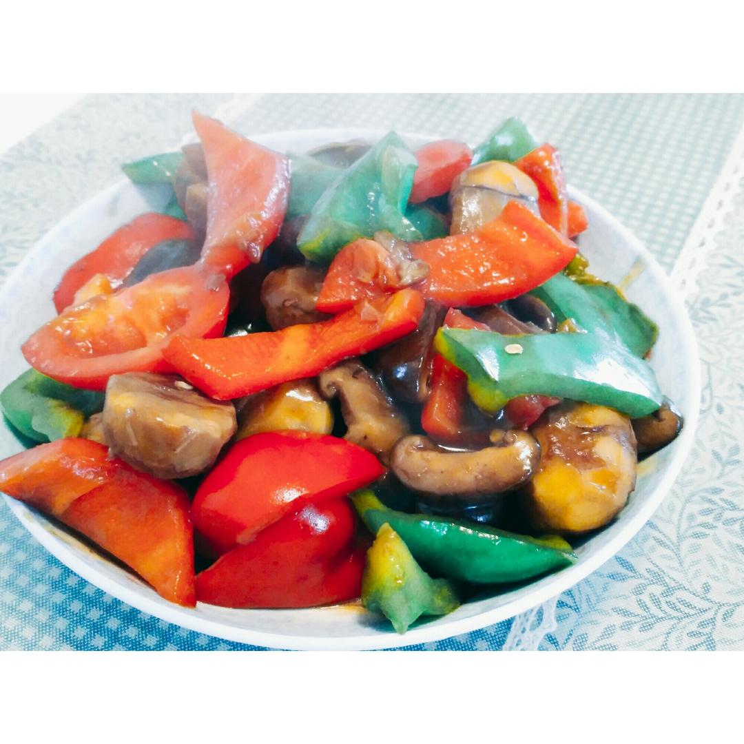 香菇烧栗子