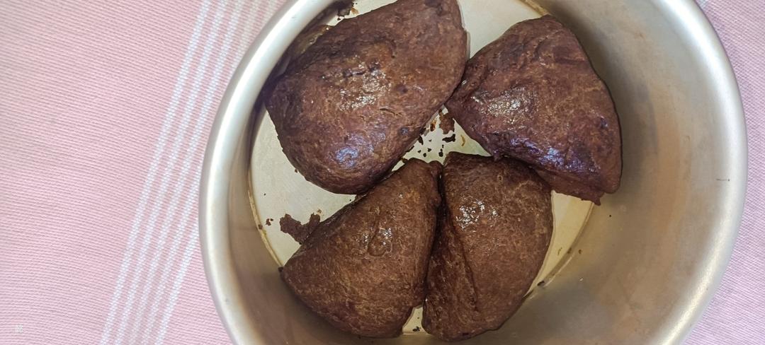 超浓郁🍫巧克力司康｜无泡打粉！松软好吃