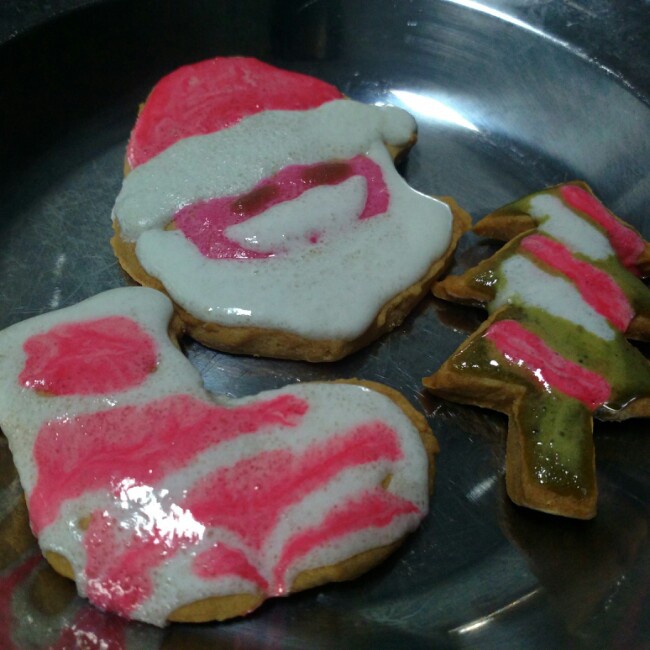 圣诞节糖霜饼干