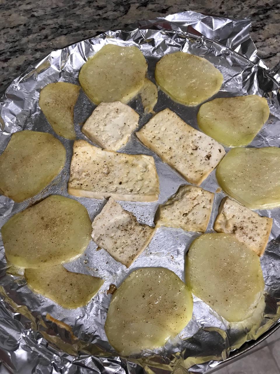 烤箱版的烤豆腐