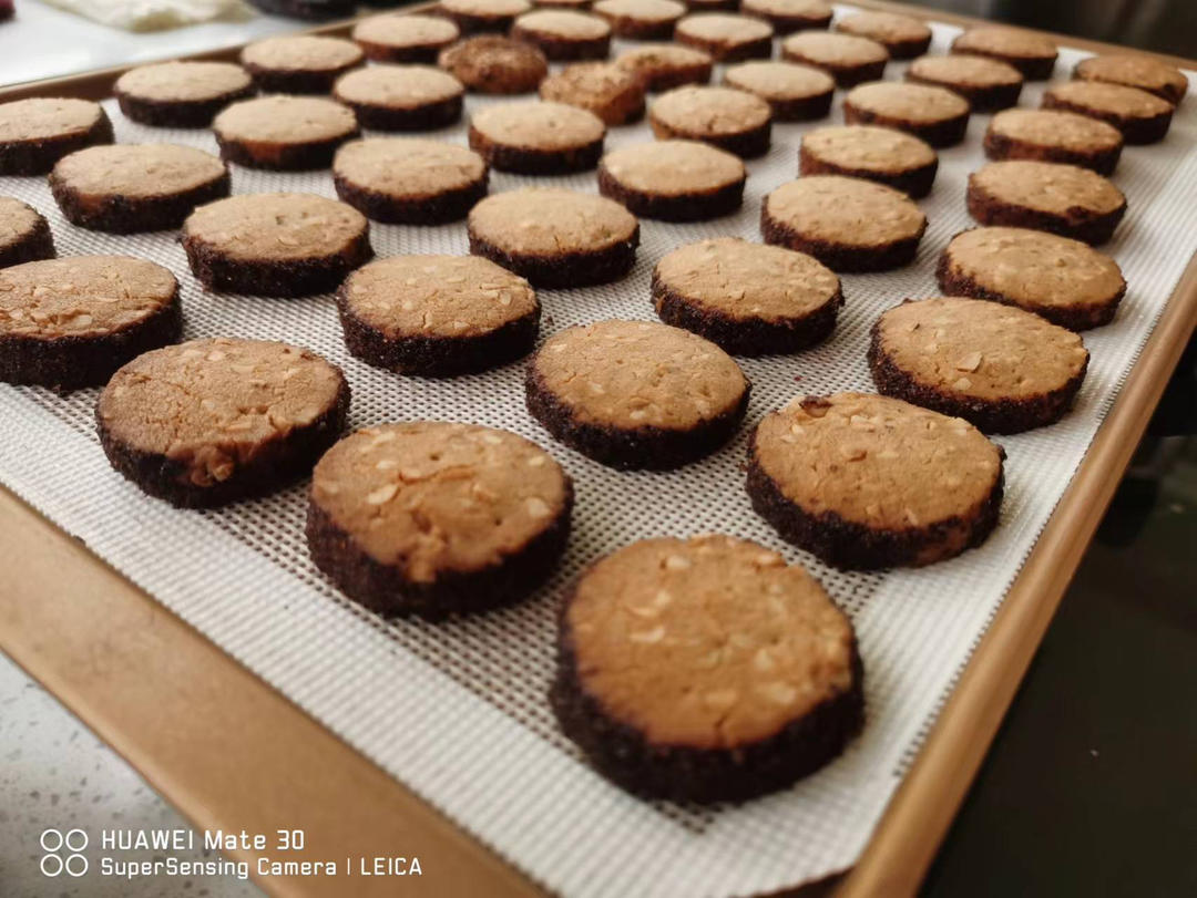 渣都不剩的咖啡切片曲奇