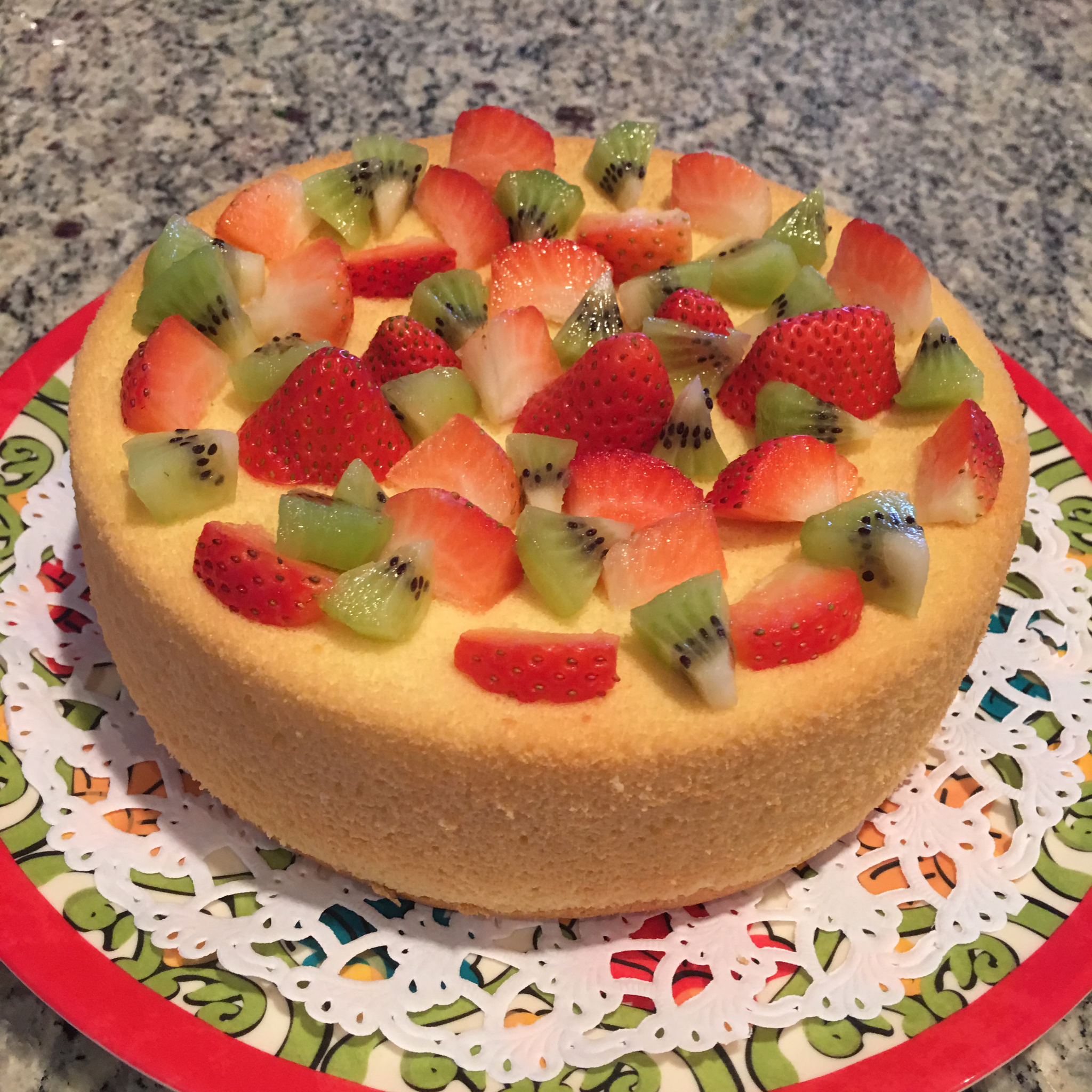 烤箱做蛋糕（戚风蛋糕的做法）