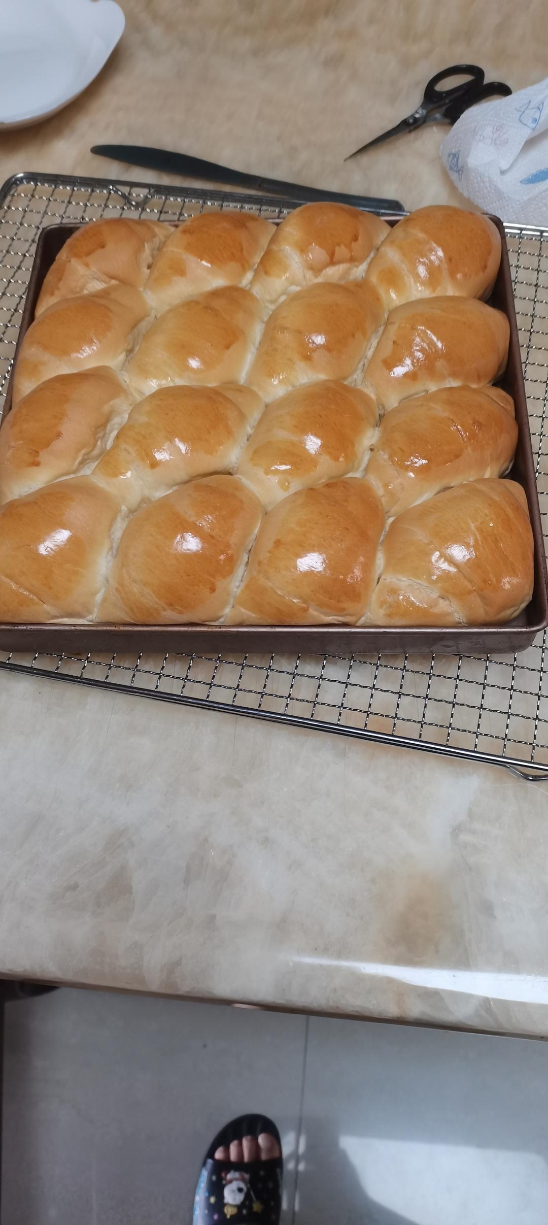 治愈系 牛奶卷卷拉丝面包！