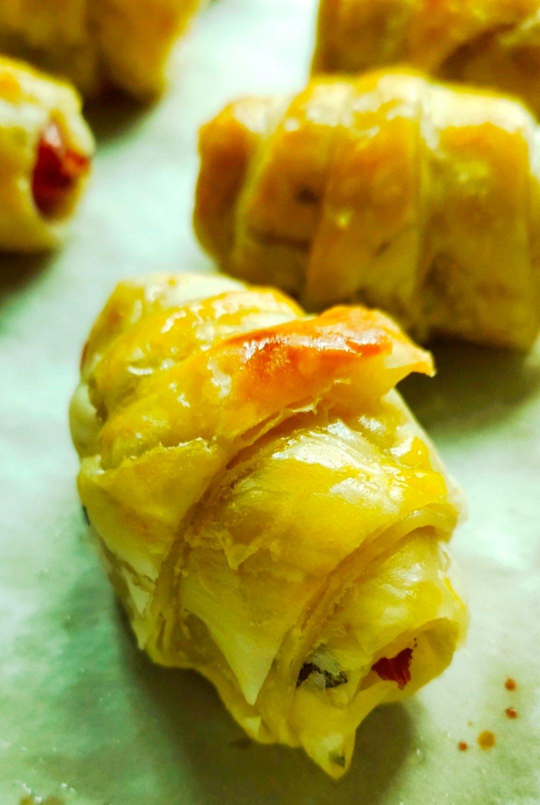 手抓饼热狗
