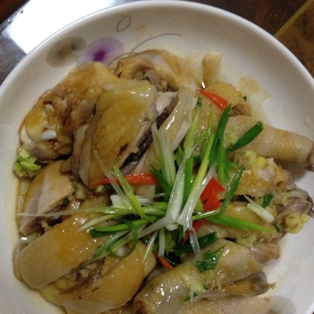 简版葱油鸡