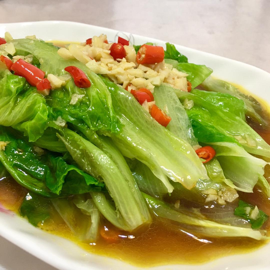 低脂蚝油生菜
