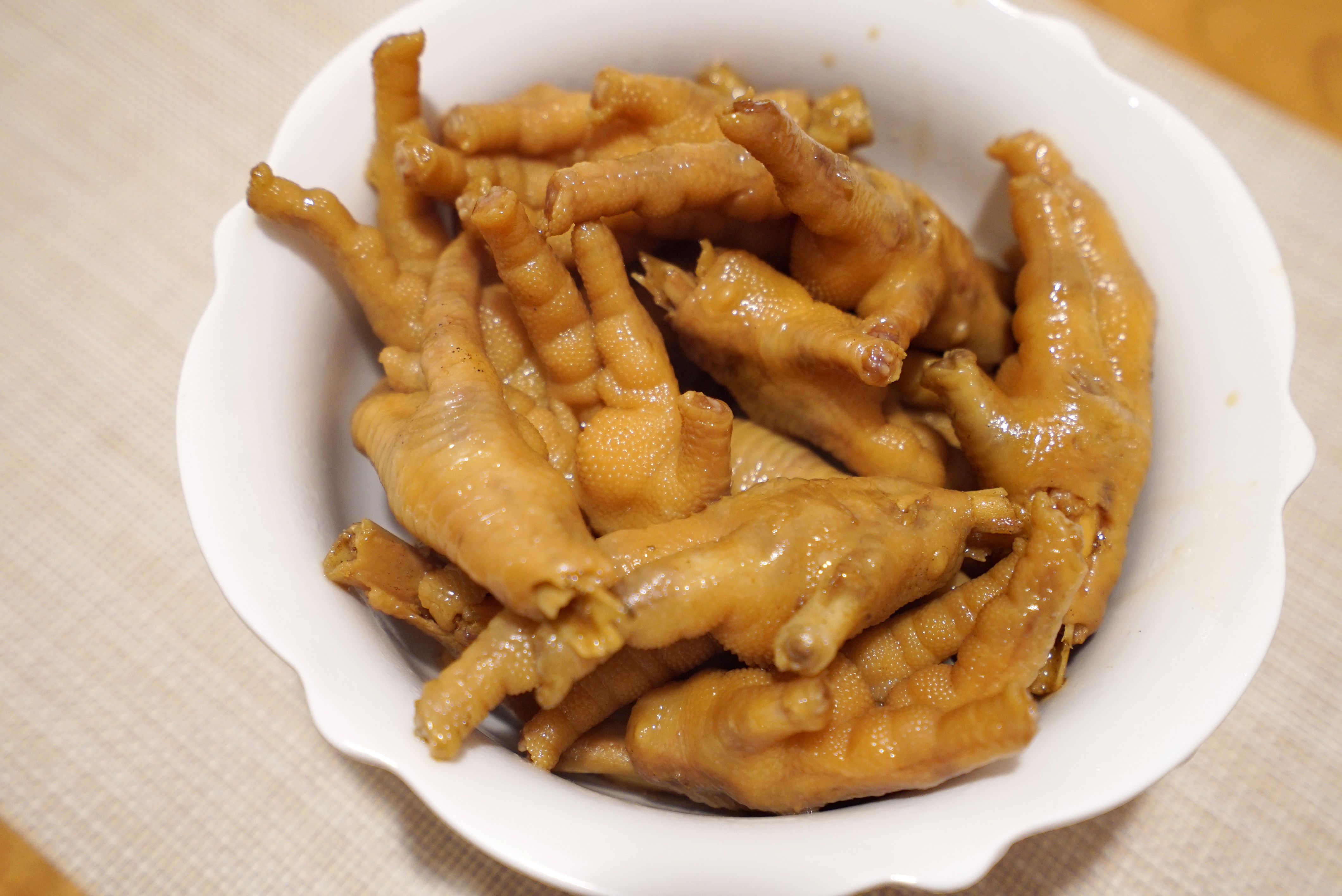 香辣卤鸡爪