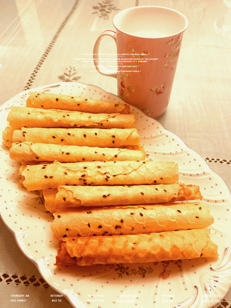 不输美心的酥香蛋卷，真正酥掉渣
