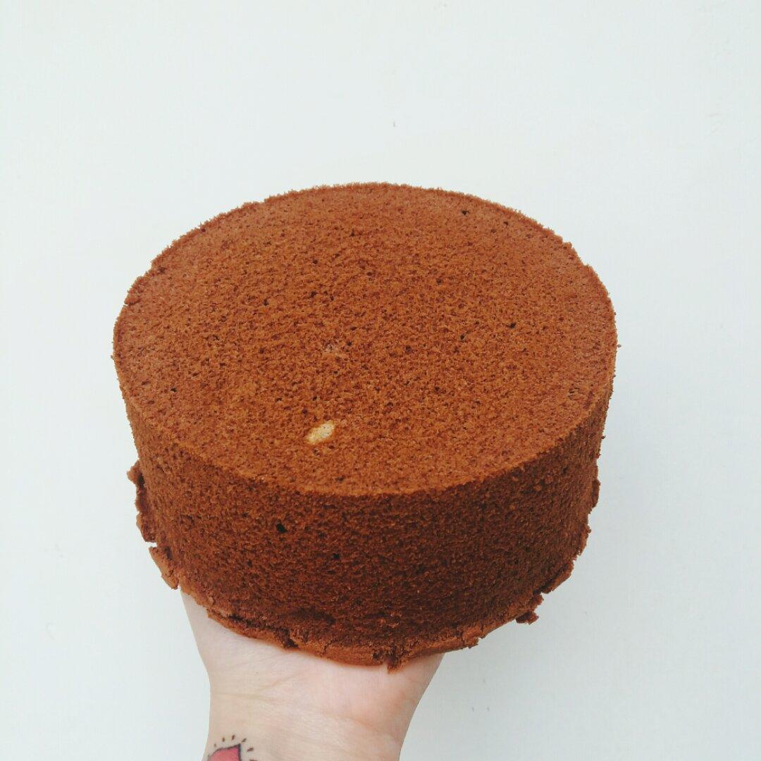 不消泡的巧克力戚风