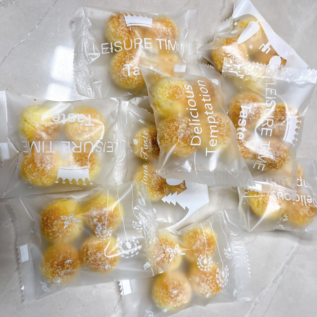 【视频】椰蓉小酥球，简单快手的童年美食（消耗蛋黄）