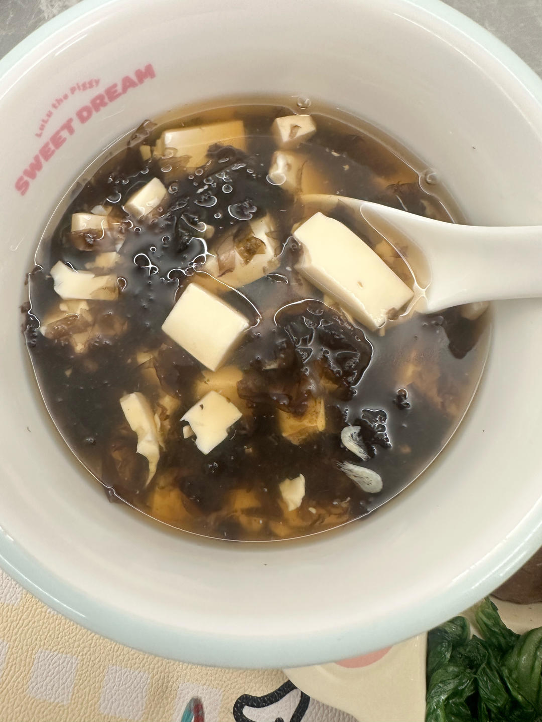 紫菜豆腐汤