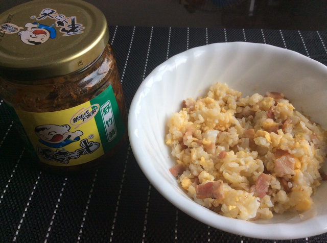 培根什蔬炒饭