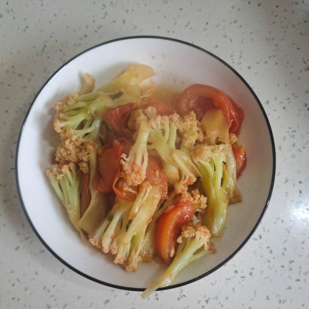 茄汁菜花(营养减脂)