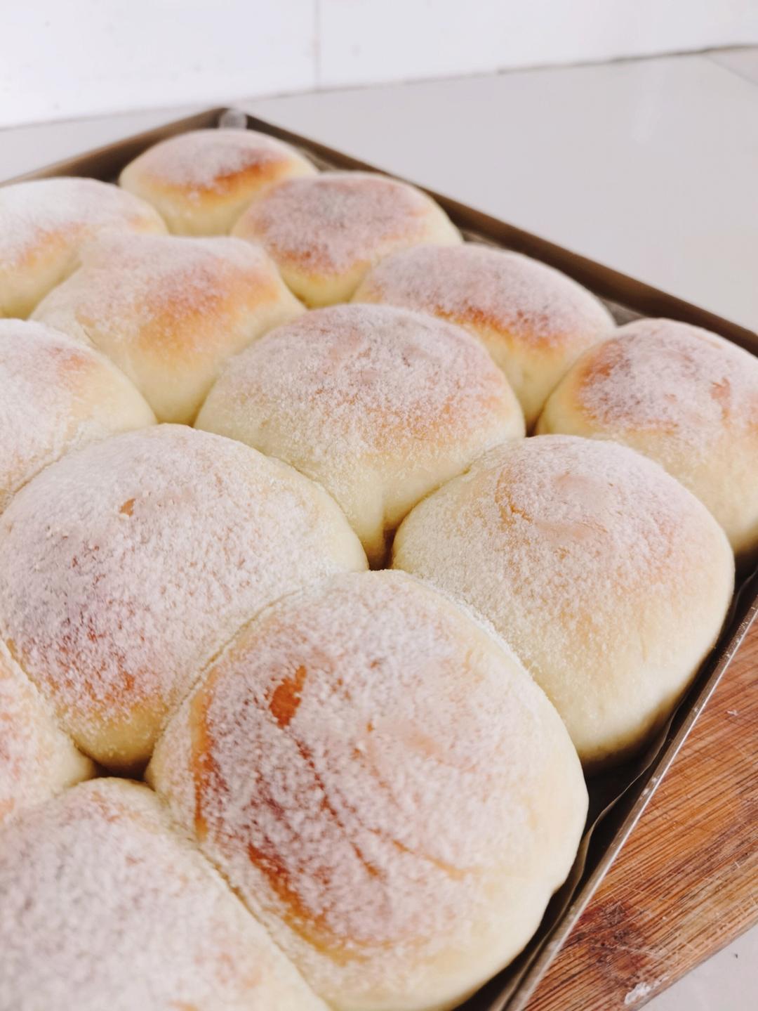 超软淡奶油餐包，无需黄油快速出膜，棉花般柔软