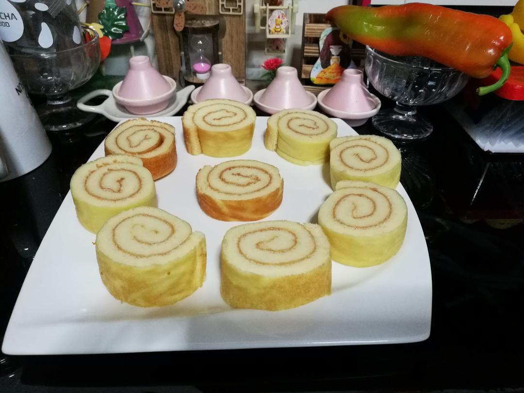 原味蛋糕卷(后蛋法)