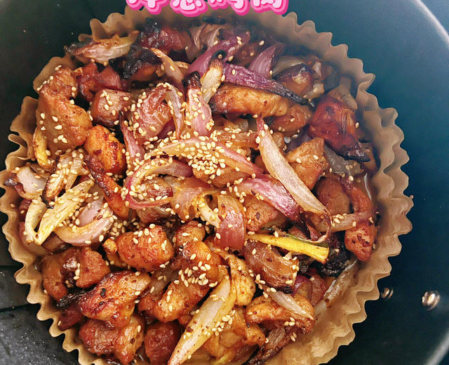 洋葱烤肉(空气炸锅版本) 洋葱烤肉(空气炸锅版本)