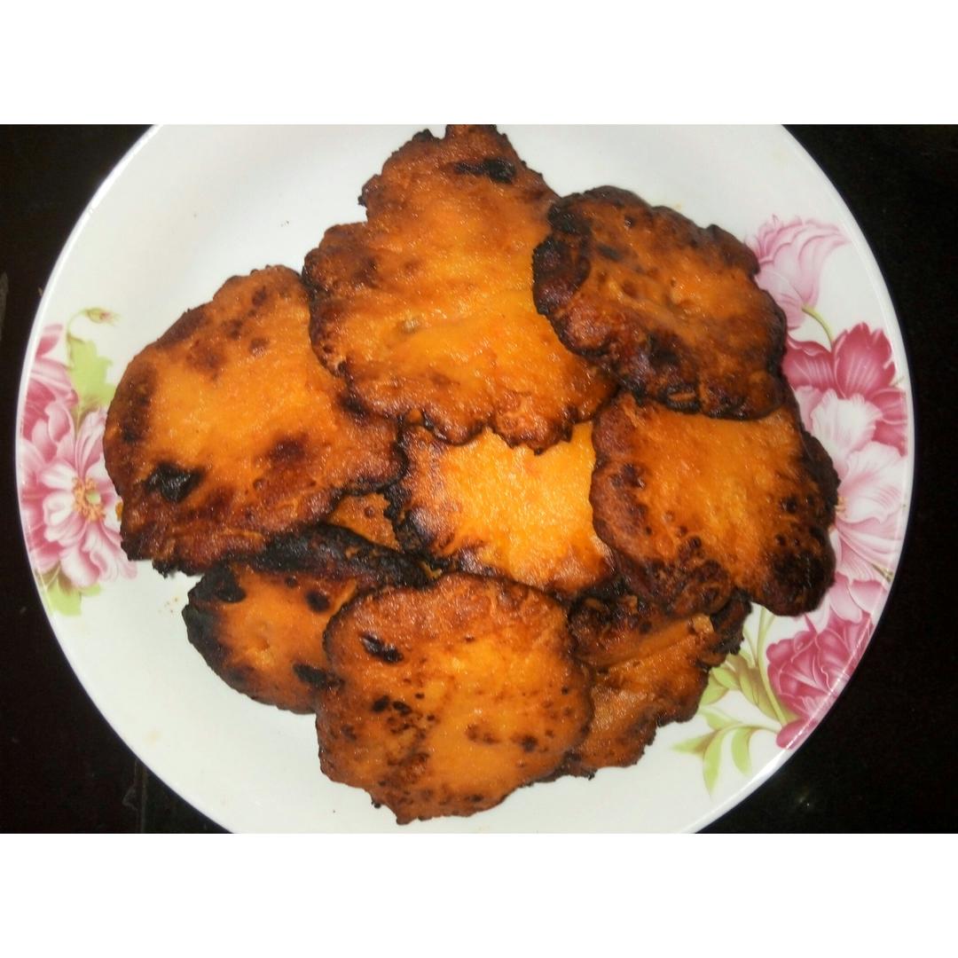 糯米红薯饼