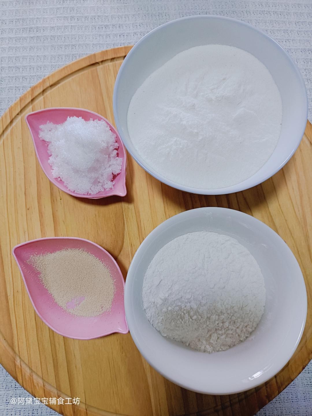 纯奶手撕吐司的做法 步骤1