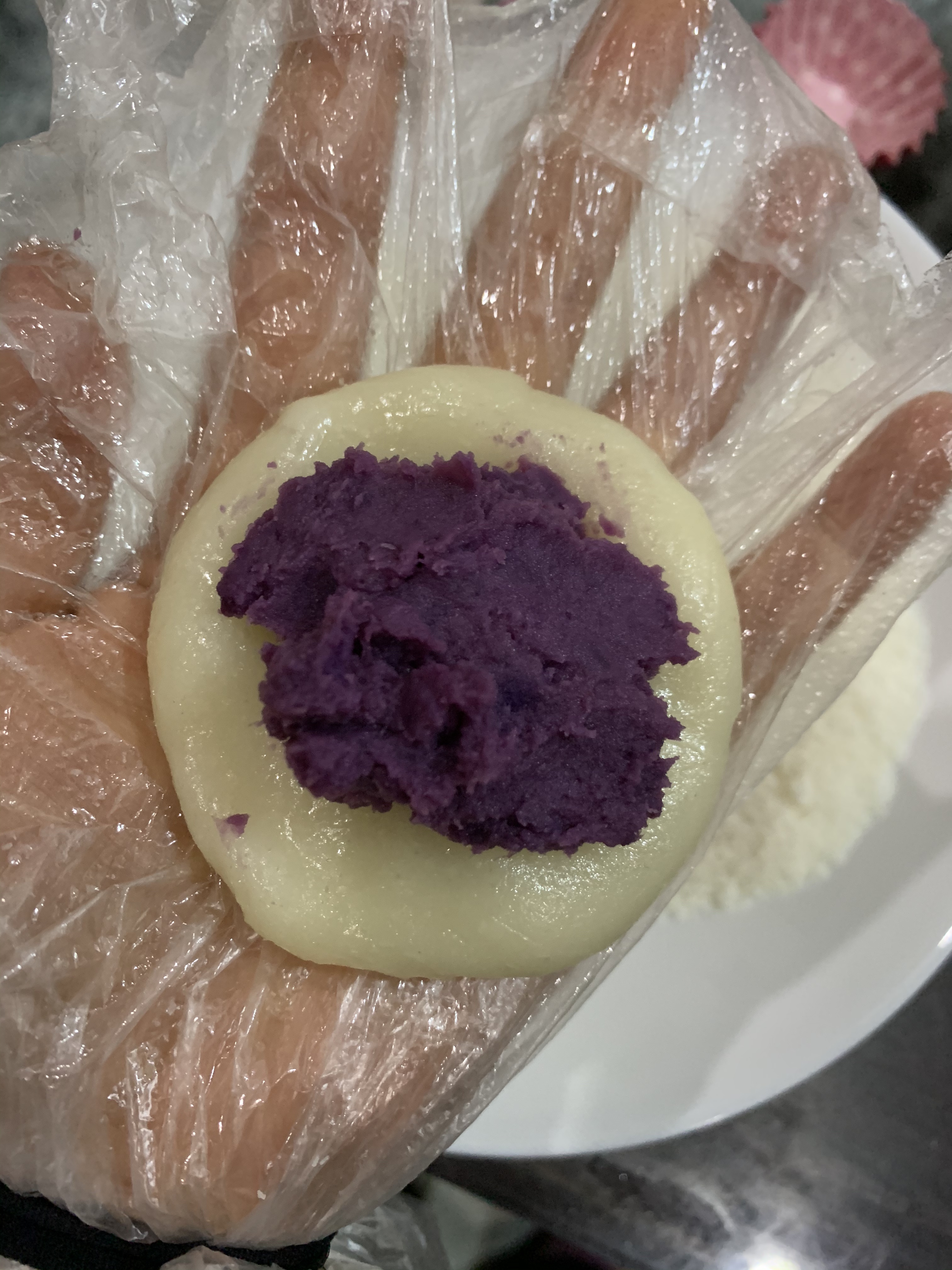 🌟紫薯糯米糍🌟的做法 步骤10