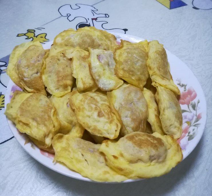 过年必备菜…蛋饺…