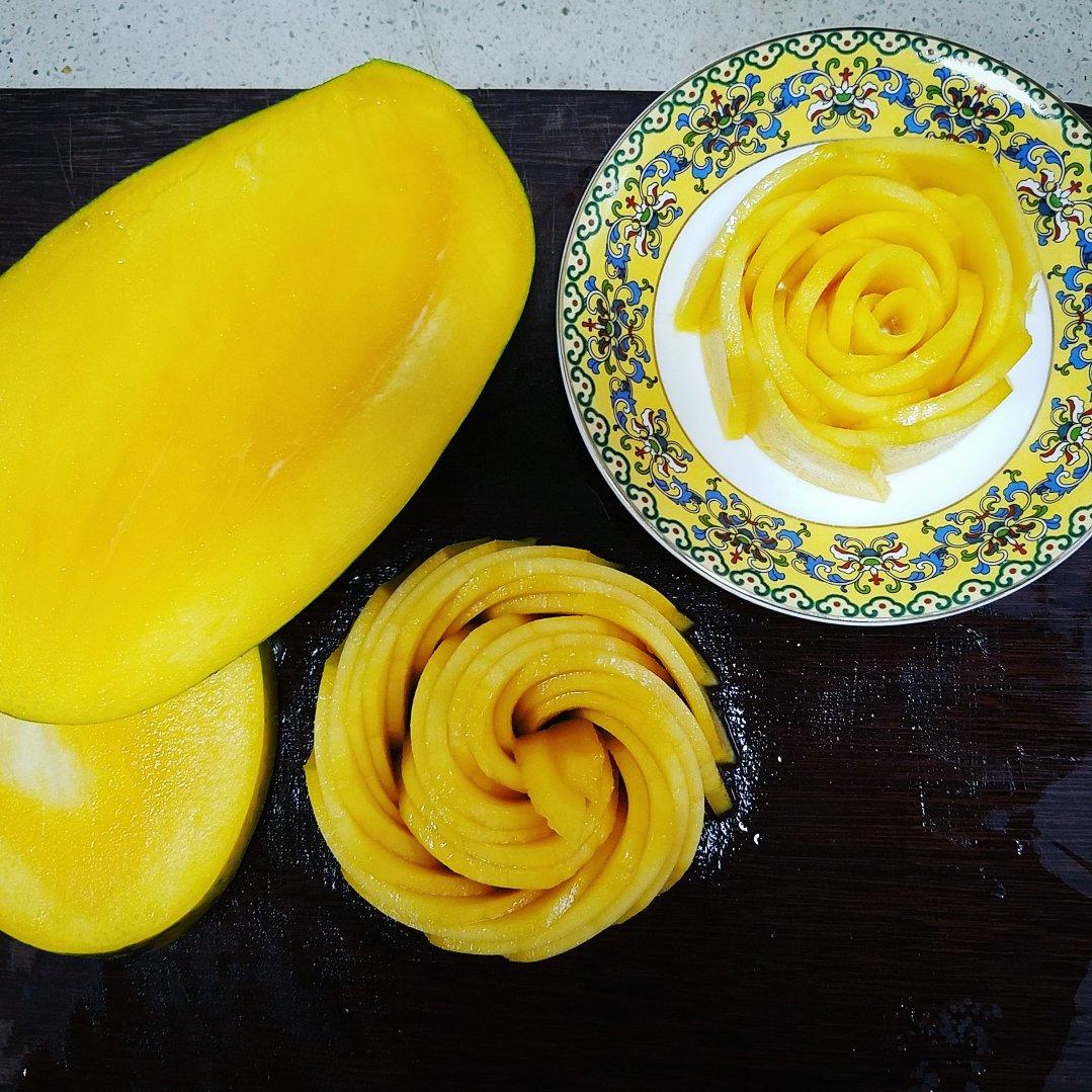 白可可kris做的芒果花