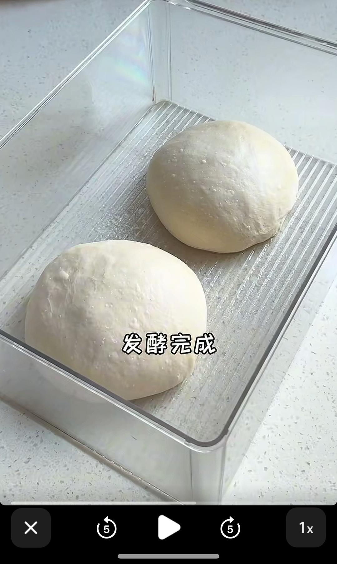 纯奶手撕吐司的做法 步骤1