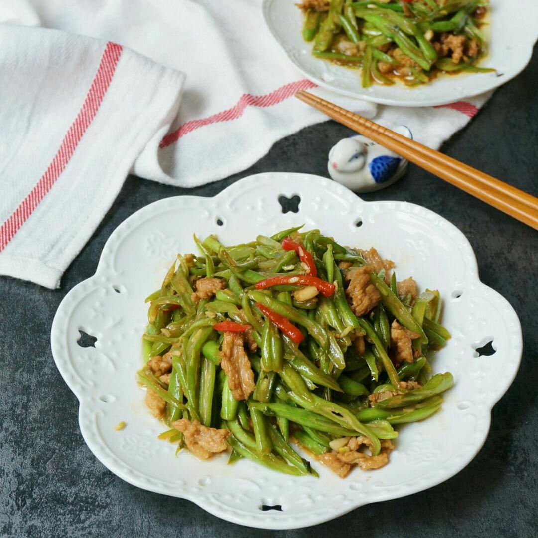 妈妈的味道——四季豆炒肉丝