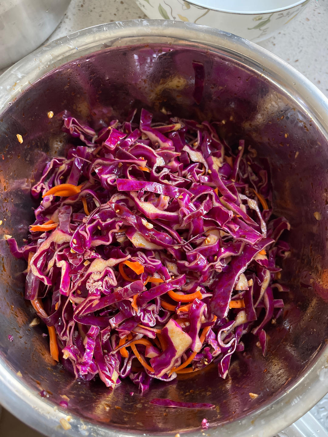 凉拌紫甘蓝（新手可以冲！！）