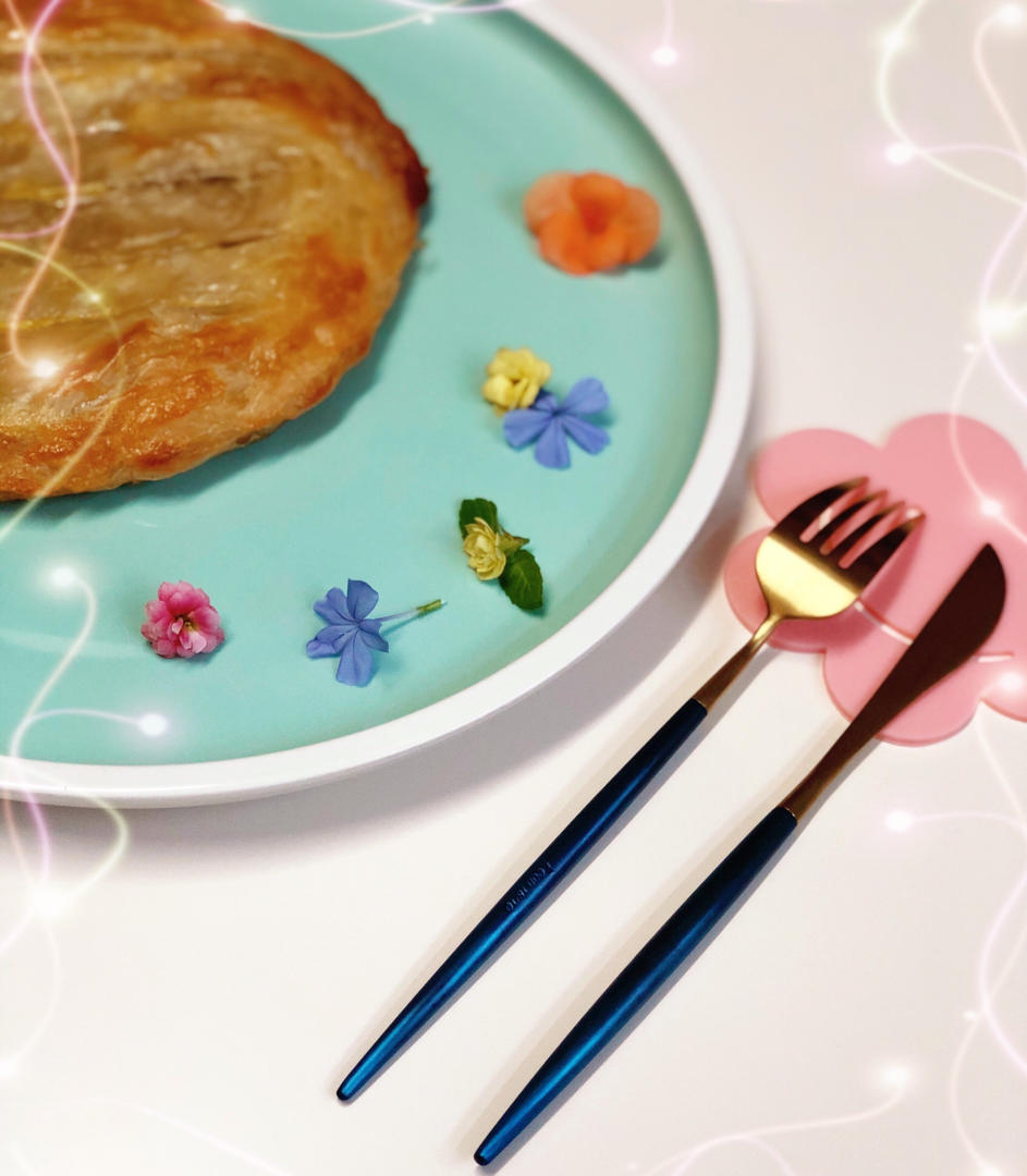 手抓饼版苹果派