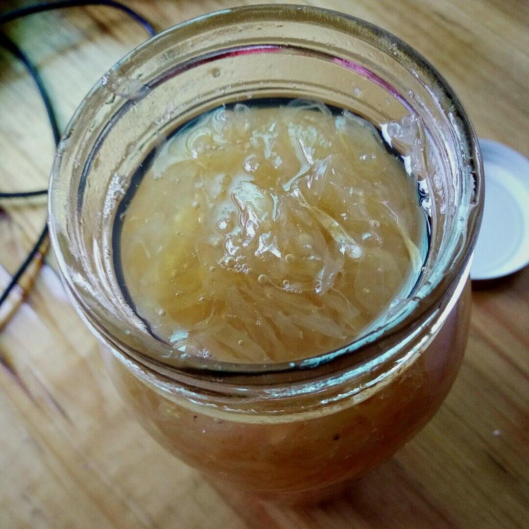 甜心花蕊做的冰糖柚子茶