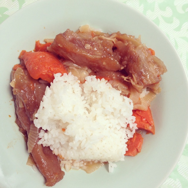 ★牛肉松软可口★日式牛肉饭