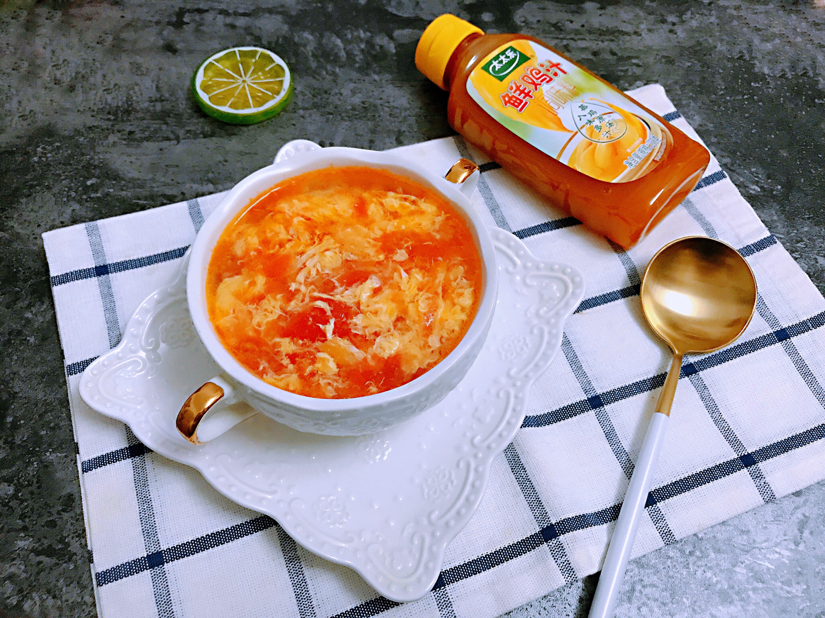 简单快手西红柿鸡蛋汤的做法