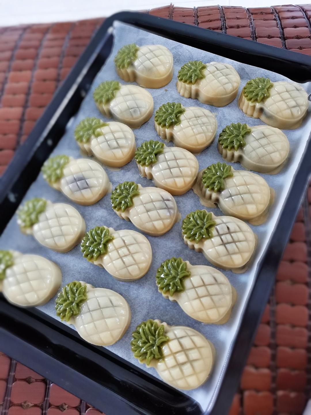 月饼季——超高颜值菠萝月饼，超详细菜谱，一次成功