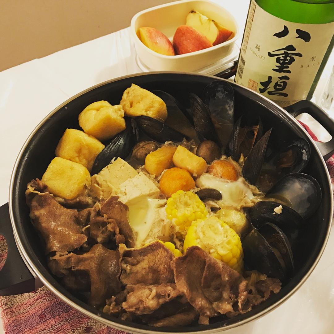 寿喜烧（日式牛肉火锅）