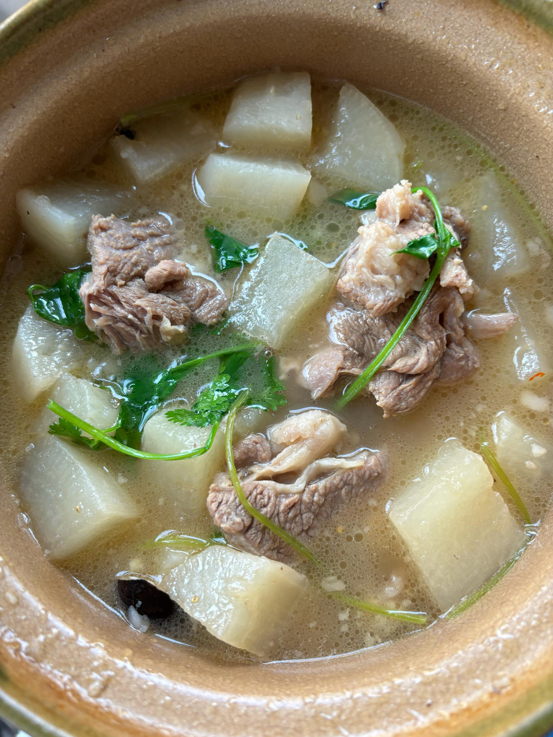 羊肉汤(炖萝卜)