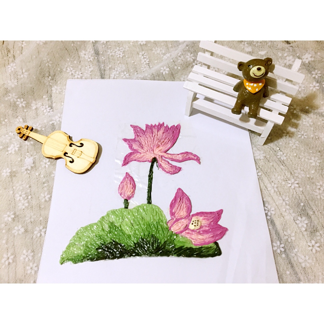 奶油霜刺绣蛋糕