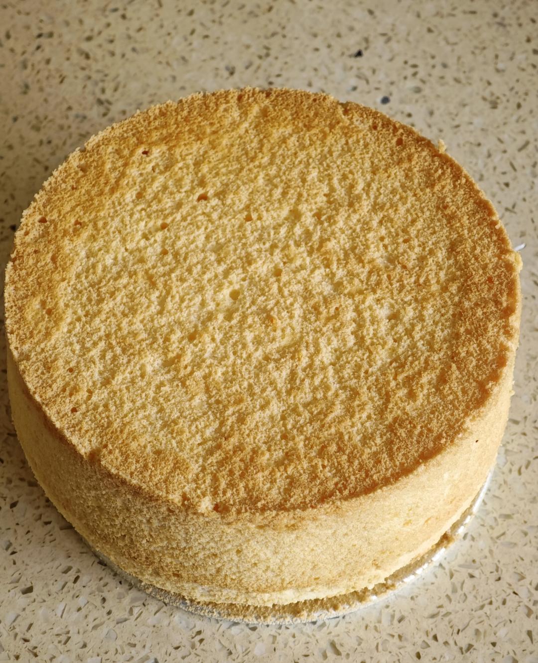 超柔软6寸戚风蛋糕(附8寸配方)零失败 超详细‼️含操作视频
