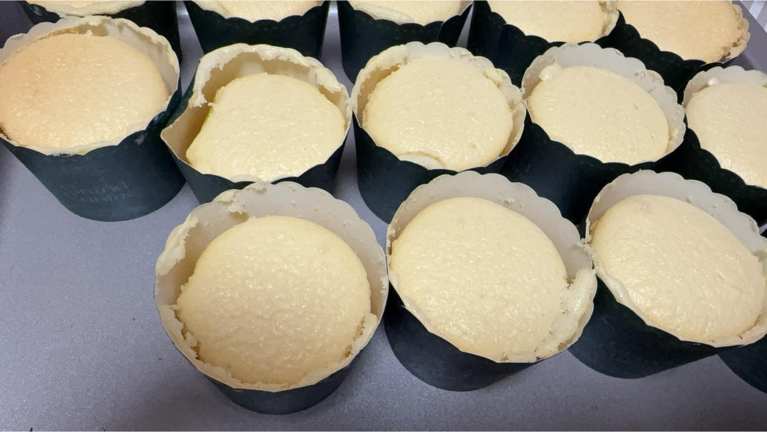 戚风蛋糕（不回缩，裱花打底首选）