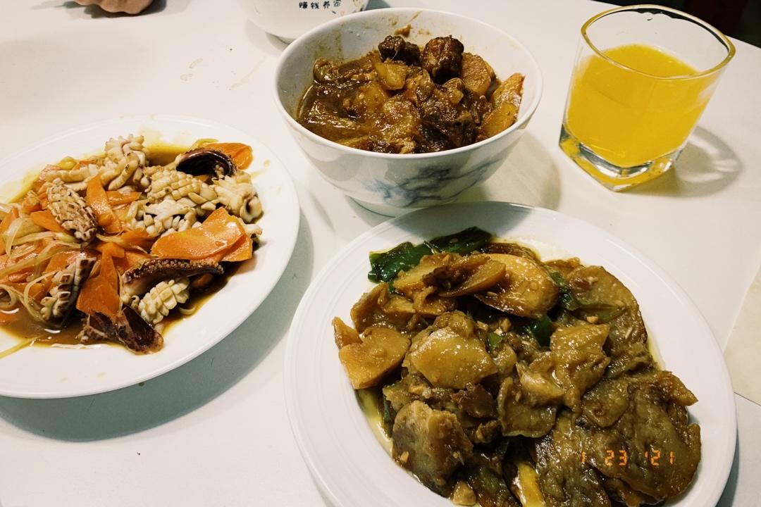 小土豆烧牛肉，红烧牛腩，好吃到舔盘