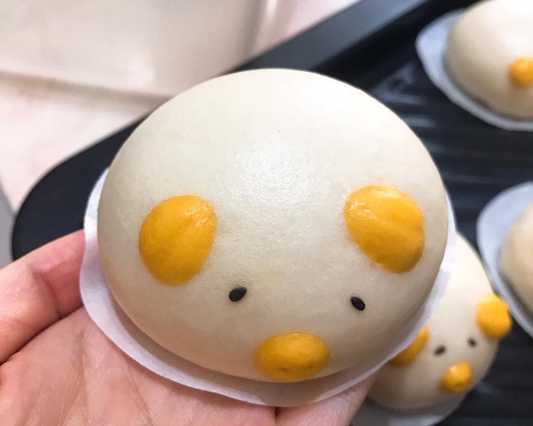 奶黃包的做法