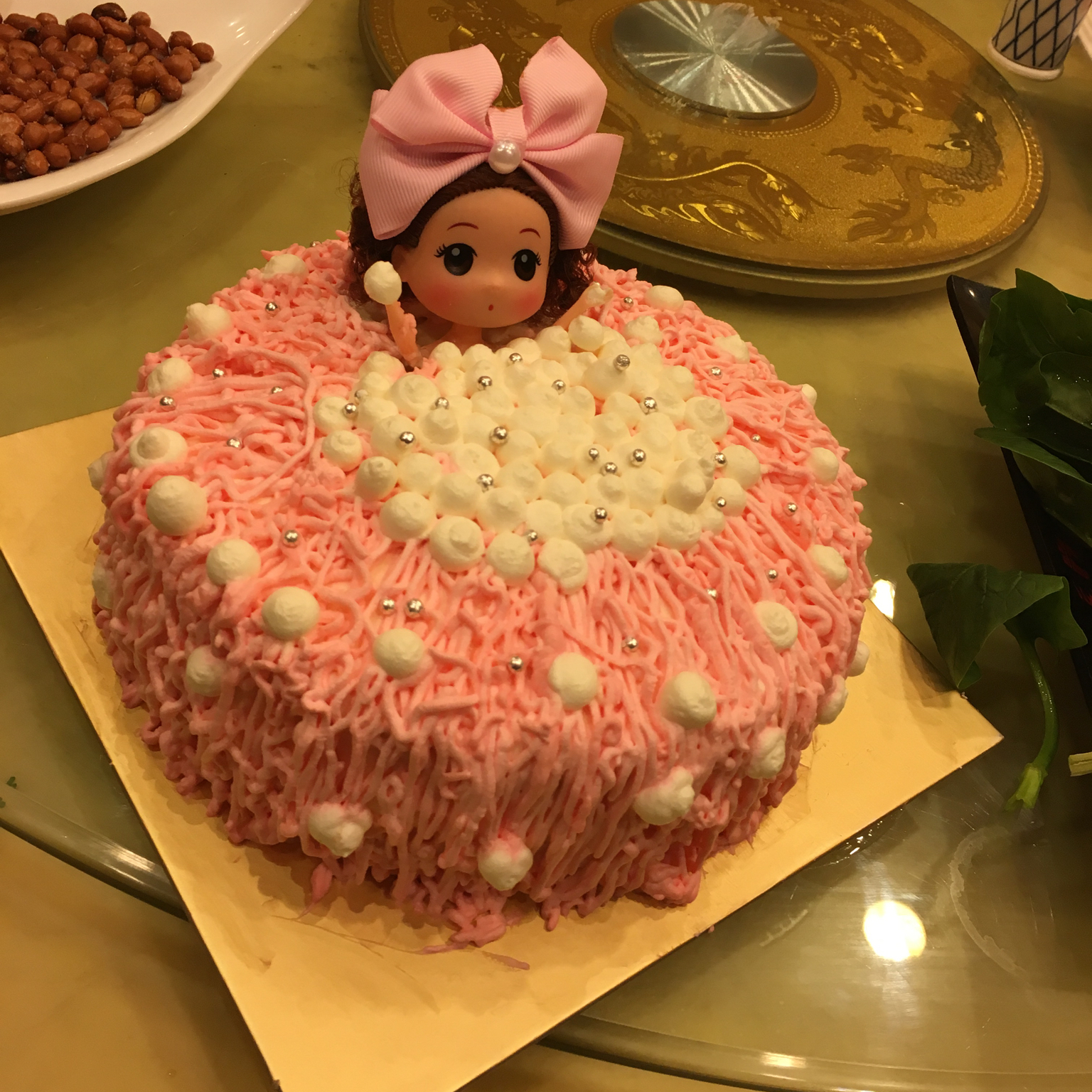 详细步骤制作泡泡浴娃娃蛋糕