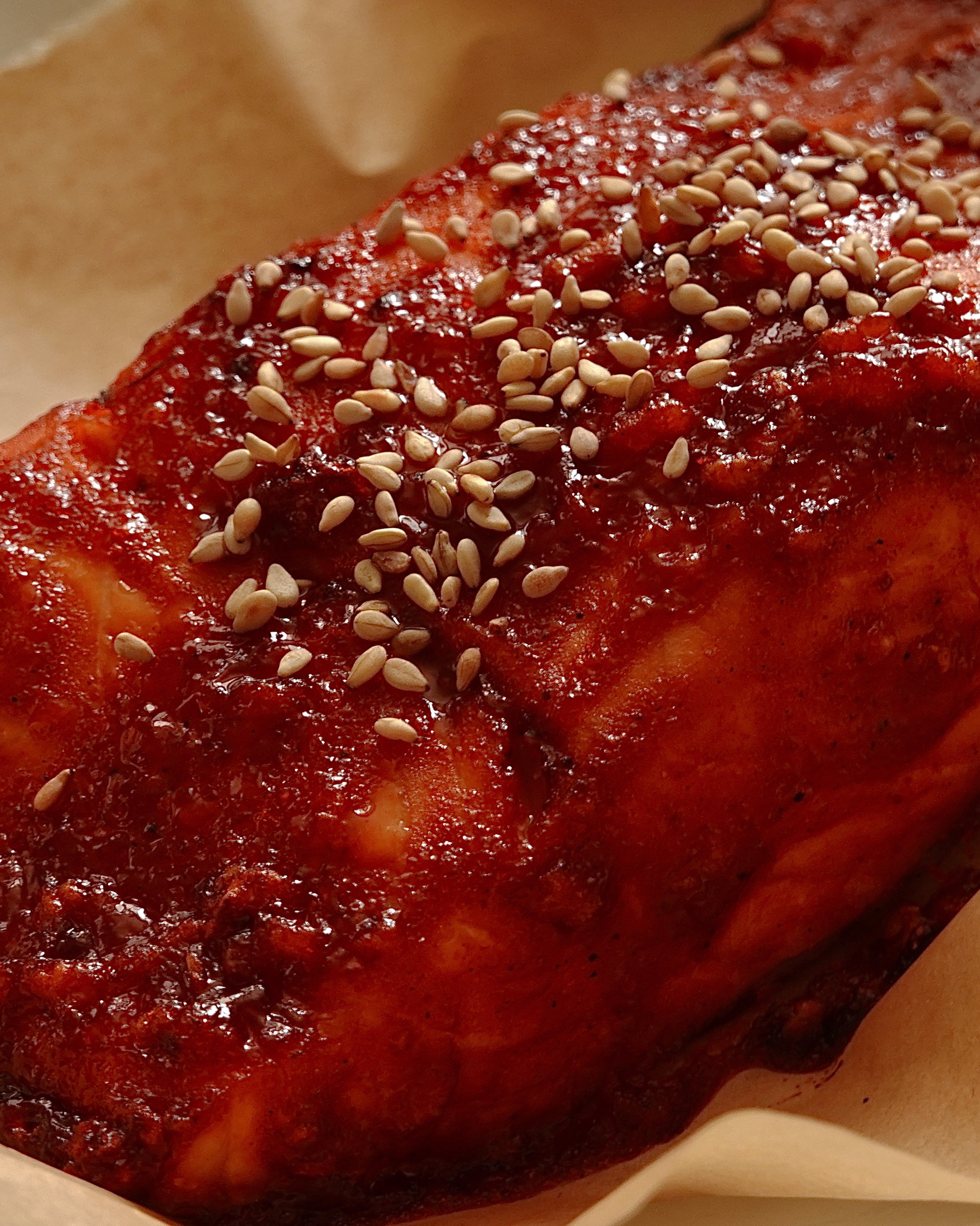 臻鲜甜辣烤三文鱼🍣Gochujang Air Fried Salmon的做法
