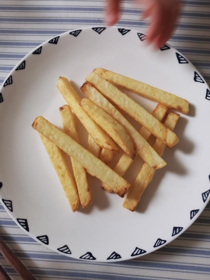 超简单炸薯条🍟