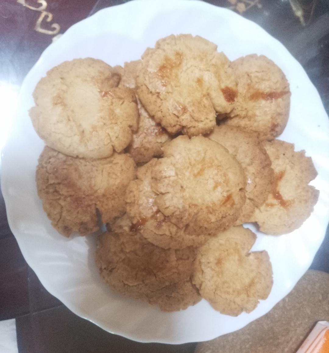 轻轻一按就碎掉的原味桃酥（不输猪油版）