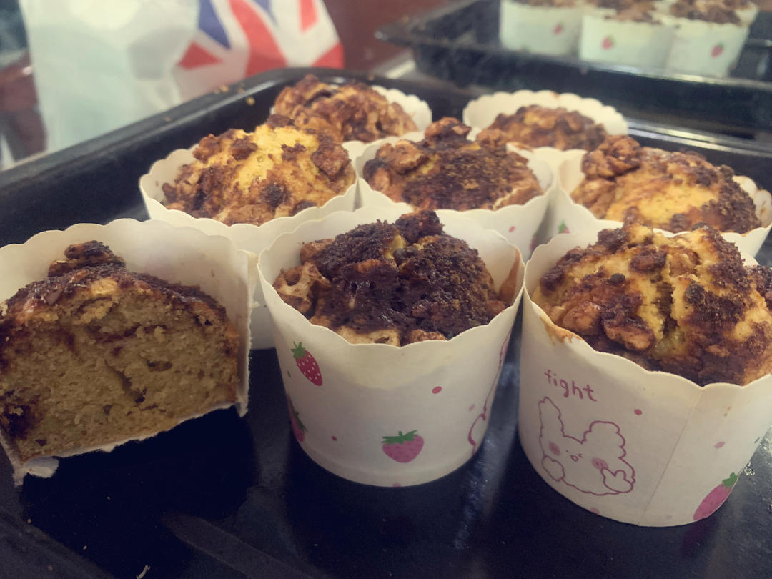 肉桂卷快手面包丨健康·烘焙