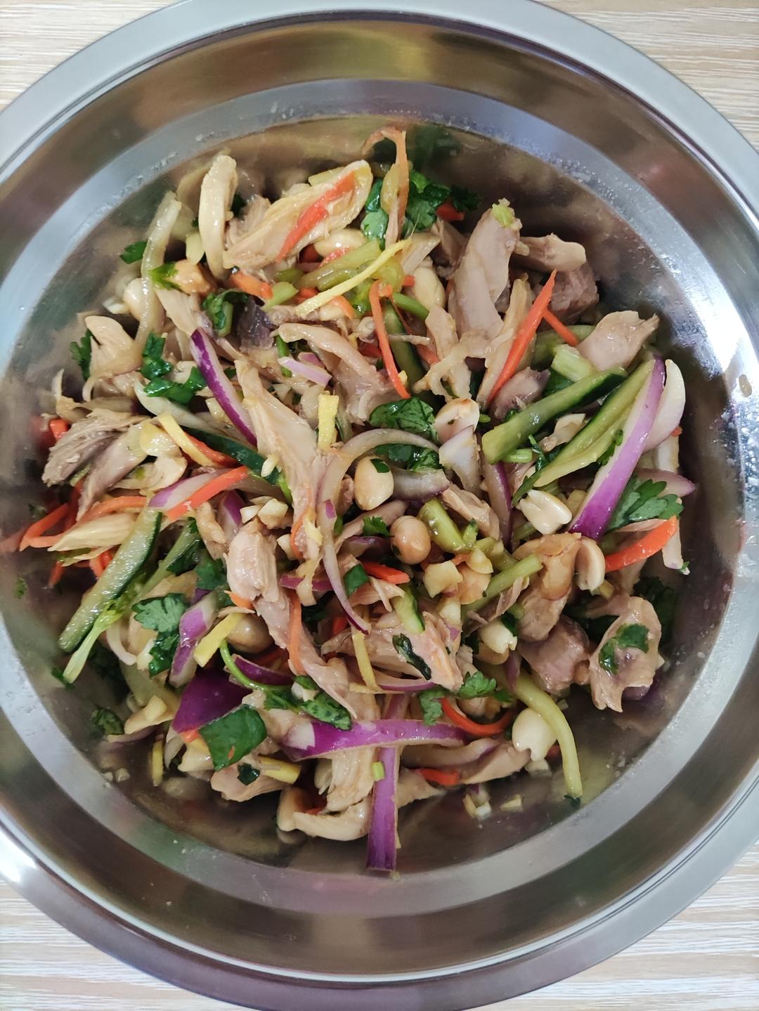 家庭版的手撕鸡