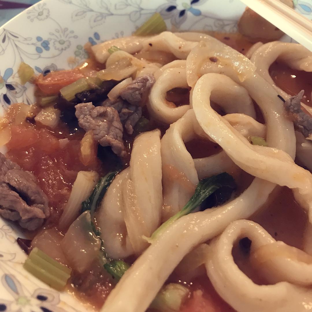 改良版新疆拉条子浇头