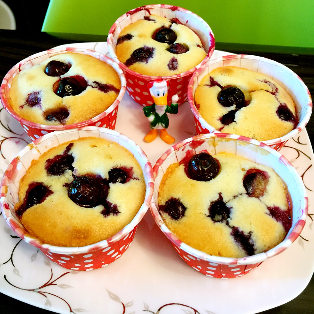 超好吃的蓝莓麦芬